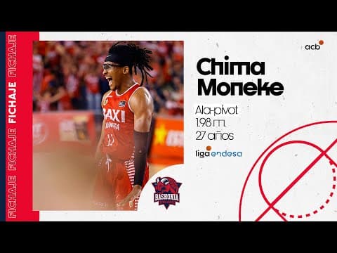 El show de Chima Moneke... ¡ahora como baskonista!