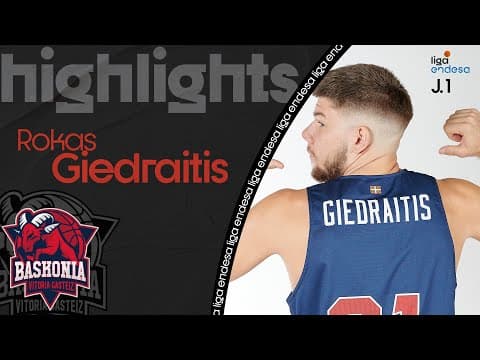 Rokas Giedraitis se marca un partidazo