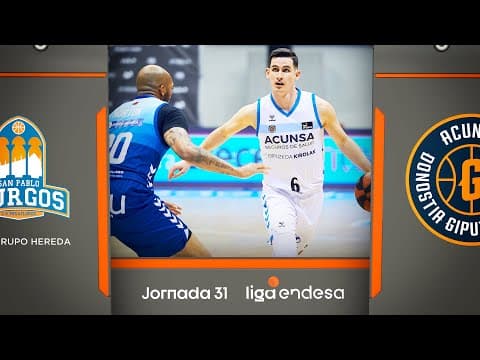 Resumen Hereda San Pablo Burgos 79 - Acunsa GBC 90 (J31)