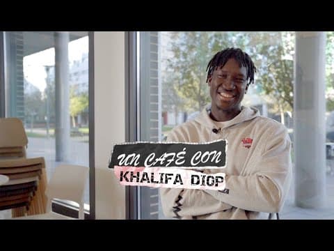 Un café con Khalifa Diop