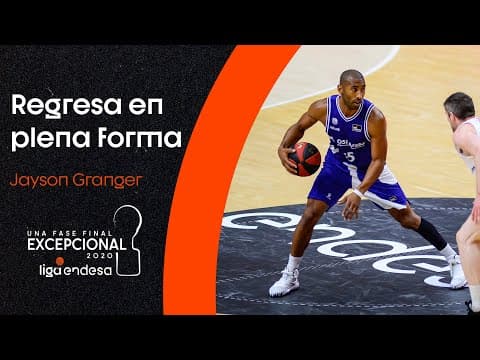 Jayson Granger regresa en plena forma