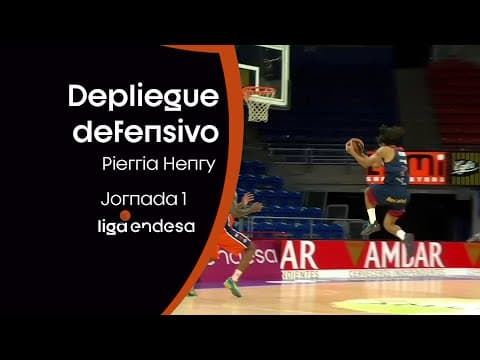 El despliegue físico de Pierria Henry