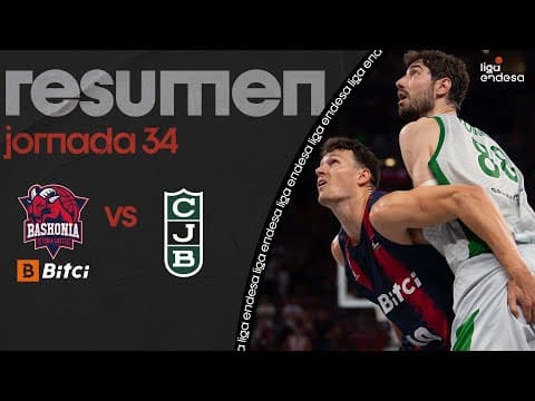 Resumen Bitci Baskoni 81 -  89 Joventut Badalona (J34)