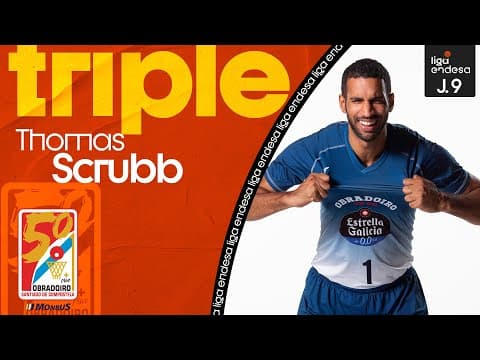 Thomas Scrubb: triplazo sobre la bocina