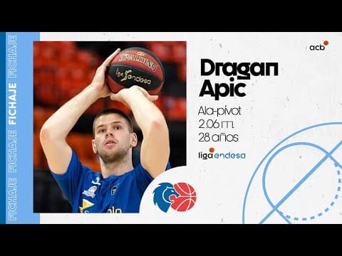 Dragan Apic, nuevo fichaje de Río Breogán