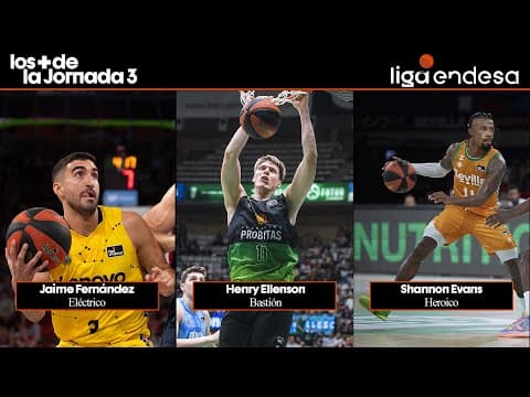 Los Más de la Jornada 3 de Liga Endesa