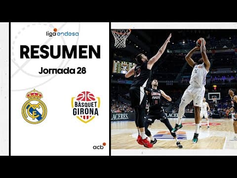 Resumen Real Madrid 89 - Girona Bàsquet 70 (J28)