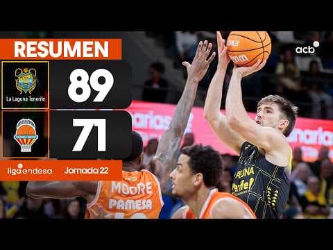 La Laguna TFE - Valencia Basket (89 - 71)