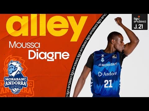 Potente alley-oop de Moussa Diagne