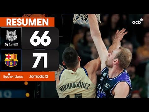 Surne Bilbao - Barça (66 - 71)