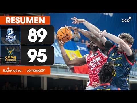 Morabanc Andorra - UCAM Murcia (89-95)
