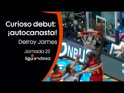 Delroy James y un curioso debut: ¡Autocanasta!