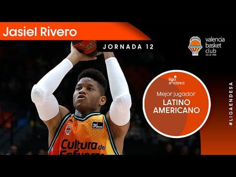 Jasiel Rivero, Mejor Latinoamericano de la Jornada 12