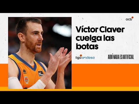 Víctor Claver cuelga las botas