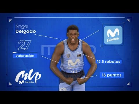 Ángel Delgado, MVP Movistar de mayo