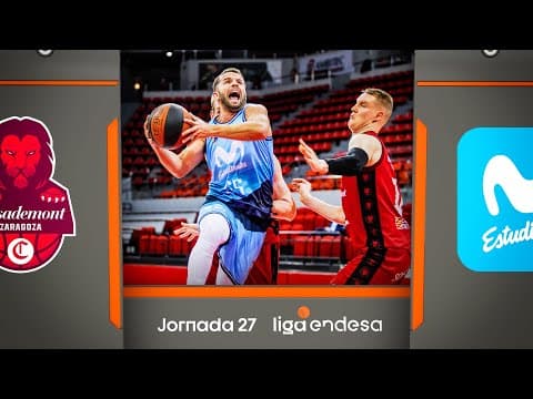 Resumen Casademont Zaragoza 104 - Movistar Estu 113 (J27)