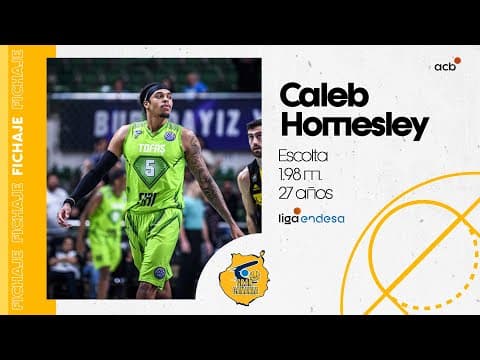 Así juega Caleb Homesley, nuevo fichaje de Dreamland Gran Canaria