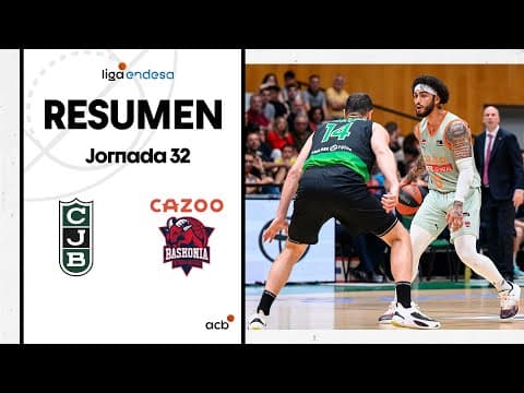 Resumen Joventut Badalona 77 - Cazoo Baskonia 86 (J32)