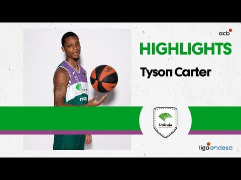 Tyson Carter lidera al Unicaja