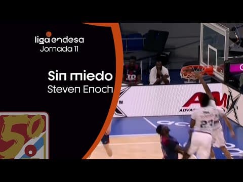 Steven Enoch revienta el aro