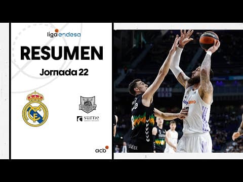 Resumen R.Madrid 86 - Surne BB 65 (J22)