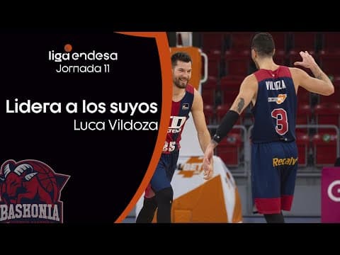 Luca Vildoza, otra vez líder baskonista