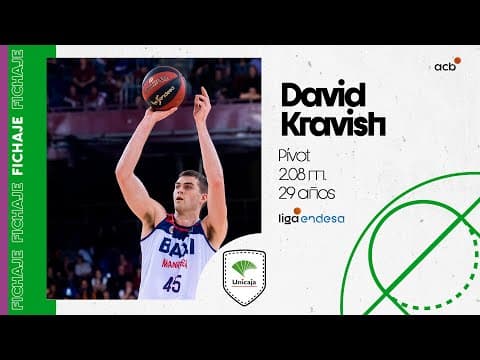 David Kravish, de vuelta a la Liga Endesa