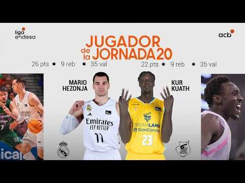 Kur Kuath y Mario Hezonja, Jugador de la Jornada 20