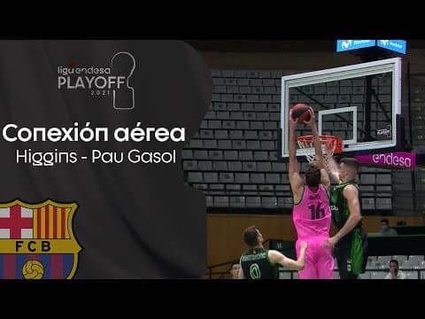 Pau Gasol, alley-oop contundente