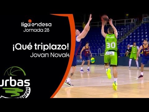 Jovan Novak al límite ¡qué triple!