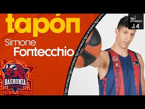 Qué barbaridad de tapón de Simone Fontecchio
