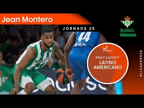 Jean Montero, Mejor Jugador Latinoamericano de la Jornada 28