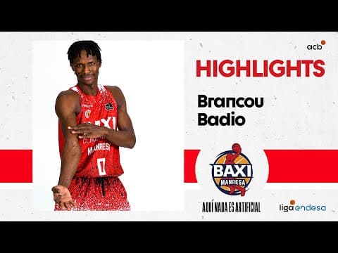 Badio lidera el triunfo del BAXI Manresa frente al Real Madrid