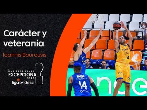 Bourousis, carácter y veteranía