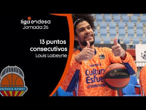 La racha de Louis Labeyrie: 13 puntos seguidos