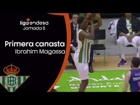 La primera canasta de Ibrahim Magassa