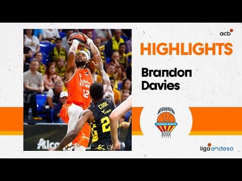 Brandon Davies encabeza el triunfo taronja