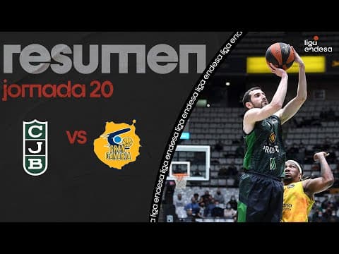 Resumen Joventut Badalona 82 - Gran Canaria 75 (J20)
