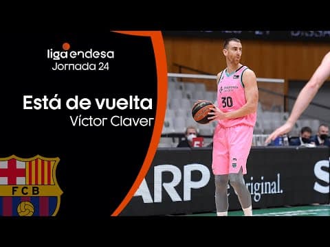 El dulce regreso de Víctor Claver