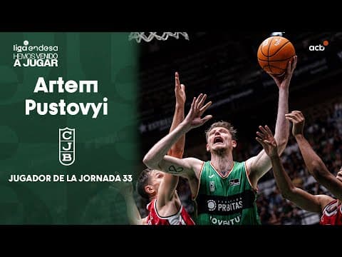 Artem Pustovyi, Jugador de la Jornada 33