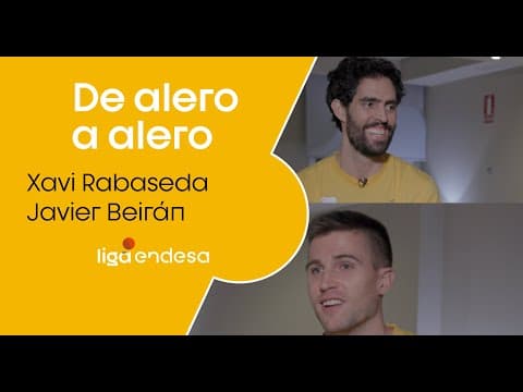 Javi Beirán y Xavi Rabaseda: de alero a alero
