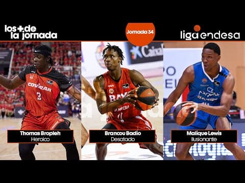 Los Más de la Jornada 34 de la Liga Endesa 2022-23