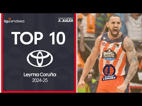 Top10 Toyota: Las mejores jugadas del Leyma Coruña