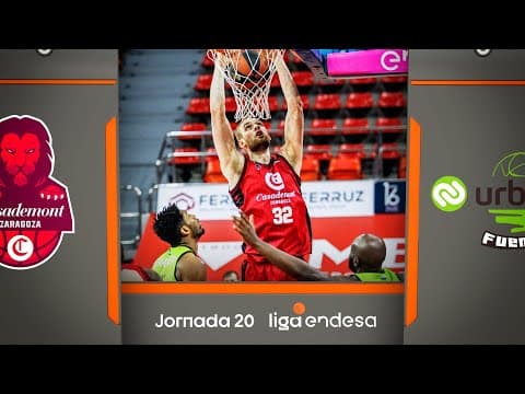 Resumen Casademont Zaragoza 105 - Urbas Fuenlabrada 85 (J20)