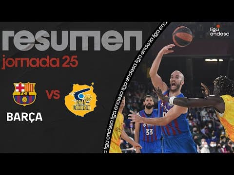 Resumen Barça 98 - Gran Canaria 80 (J25)