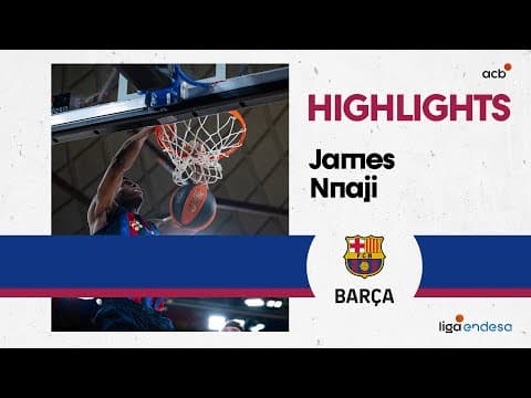 James Nnaji y un partido imponente
