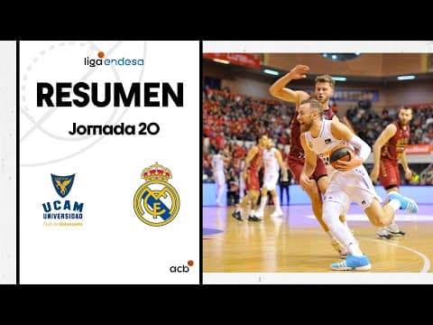 Resumen UCAM Murcia 80 - Real Madrid 88 (J20)