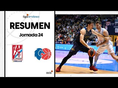 Resumen Monbus Obradoiro 67 - Río Breogán 74 (J24)