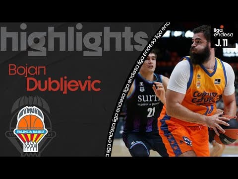 Bojan Dubljevic: doble-doble con 16 puntos y 10 rebotes