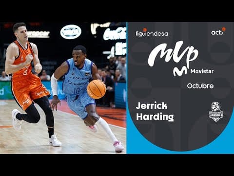 Jerrick Harding, MVP Movistar de octubre